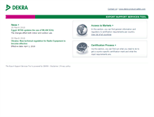 Tablet Screenshot of exportsupportservice.com